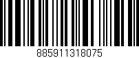 Código de barras (EAN, GTIN, SKU, ISBN): '885911318075'