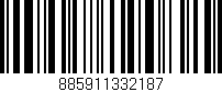 Código de barras (EAN, GTIN, SKU, ISBN): '885911332187'
