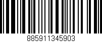 Código de barras (EAN, GTIN, SKU, ISBN): '885911345903'
