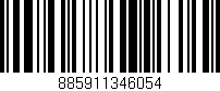 Código de barras (EAN, GTIN, SKU, ISBN): '885911346054'