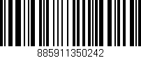 Código de barras (EAN, GTIN, SKU, ISBN): '885911350242'