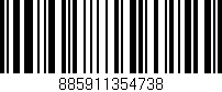 Código de barras (EAN, GTIN, SKU, ISBN): '885911354738'