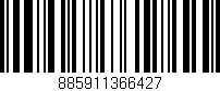Código de barras (EAN, GTIN, SKU, ISBN): '885911366427'