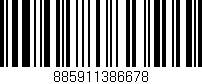 Código de barras (EAN, GTIN, SKU, ISBN): '885911386678'