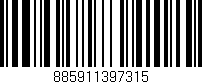 Código de barras (EAN, GTIN, SKU, ISBN): '885911397315'
