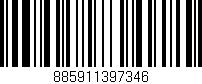 Código de barras (EAN, GTIN, SKU, ISBN): '885911397346'