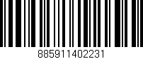 Código de barras (EAN, GTIN, SKU, ISBN): '885911402231'