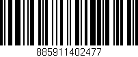 Código de barras (EAN, GTIN, SKU, ISBN): '885911402477'