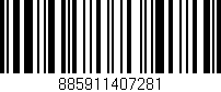 Código de barras (EAN, GTIN, SKU, ISBN): '885911407281'