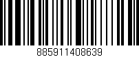 Código de barras (EAN, GTIN, SKU, ISBN): '885911408639'