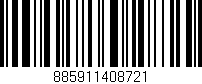 Código de barras (EAN, GTIN, SKU, ISBN): '885911408721'