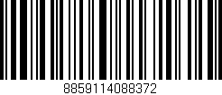 Código de barras (EAN, GTIN, SKU, ISBN): '8859114088372'