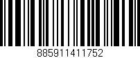 Código de barras (EAN, GTIN, SKU, ISBN): '885911411752'