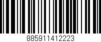 Código de barras (EAN, GTIN, SKU, ISBN): '885911412223'
