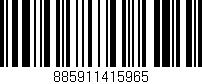 Código de barras (EAN, GTIN, SKU, ISBN): '885911415965'