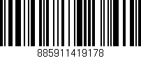 Código de barras (EAN, GTIN, SKU, ISBN): '885911419178'