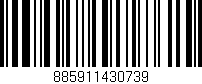 Código de barras (EAN, GTIN, SKU, ISBN): '885911430739'