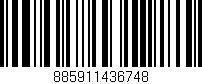 Código de barras (EAN, GTIN, SKU, ISBN): '885911436748'