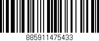 Código de barras (EAN, GTIN, SKU, ISBN): '885911475433'