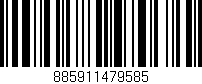 Código de barras (EAN, GTIN, SKU, ISBN): '885911479585'
