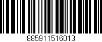Código de barras (EAN, GTIN, SKU, ISBN): '885911516013'