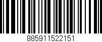 Código de barras (EAN, GTIN, SKU, ISBN): '885911522151'