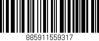 Código de barras (EAN, GTIN, SKU, ISBN): '885911559317'