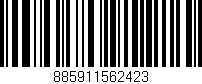 Código de barras (EAN, GTIN, SKU, ISBN): '885911562423'