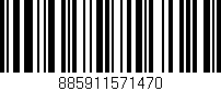 Código de barras (EAN, GTIN, SKU, ISBN): '885911571470'