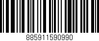Código de barras (EAN, GTIN, SKU, ISBN): '885911590990'
