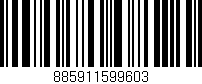 Código de barras (EAN, GTIN, SKU, ISBN): '885911599603'