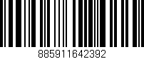Código de barras (EAN, GTIN, SKU, ISBN): '885911642392'