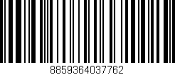 Código de barras (EAN, GTIN, SKU, ISBN): '8859364037762'