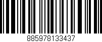 Código de barras (EAN, GTIN, SKU, ISBN): '885978133437'