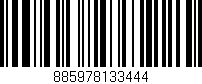 Código de barras (EAN, GTIN, SKU, ISBN): '885978133444'