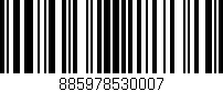 Código de barras (EAN, GTIN, SKU, ISBN): '885978530007'