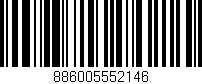 Código de barras (EAN, GTIN, SKU, ISBN): '886005552146'