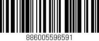 Código de barras (EAN, GTIN, SKU, ISBN): '886005596591'