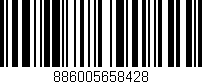 Código de barras (EAN, GTIN, SKU, ISBN): '886005658428'