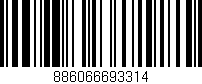 Código de barras (EAN, GTIN, SKU, ISBN): '886066693314'