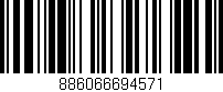 Código de barras (EAN, GTIN, SKU, ISBN): '886066694571'