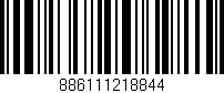 Código de barras (EAN, GTIN, SKU, ISBN): '886111218844'