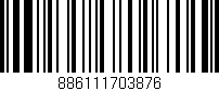 Código de barras (EAN, GTIN, SKU, ISBN): '886111703876'