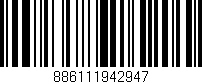 Código de barras (EAN, GTIN, SKU, ISBN): '886111942947'