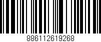 Código de barras (EAN, GTIN, SKU, ISBN): '886112619268'
