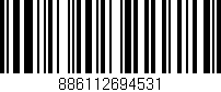 Código de barras (EAN, GTIN, SKU, ISBN): '886112694531'