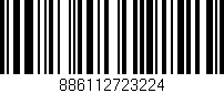 Código de barras (EAN, GTIN, SKU, ISBN): '886112723224'