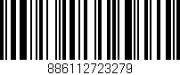 Código de barras (EAN, GTIN, SKU, ISBN): '886112723279'