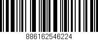 Código de barras (EAN, GTIN, SKU, ISBN): '886162546224'