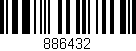 Código de barras (EAN, GTIN, SKU, ISBN): '886432'
